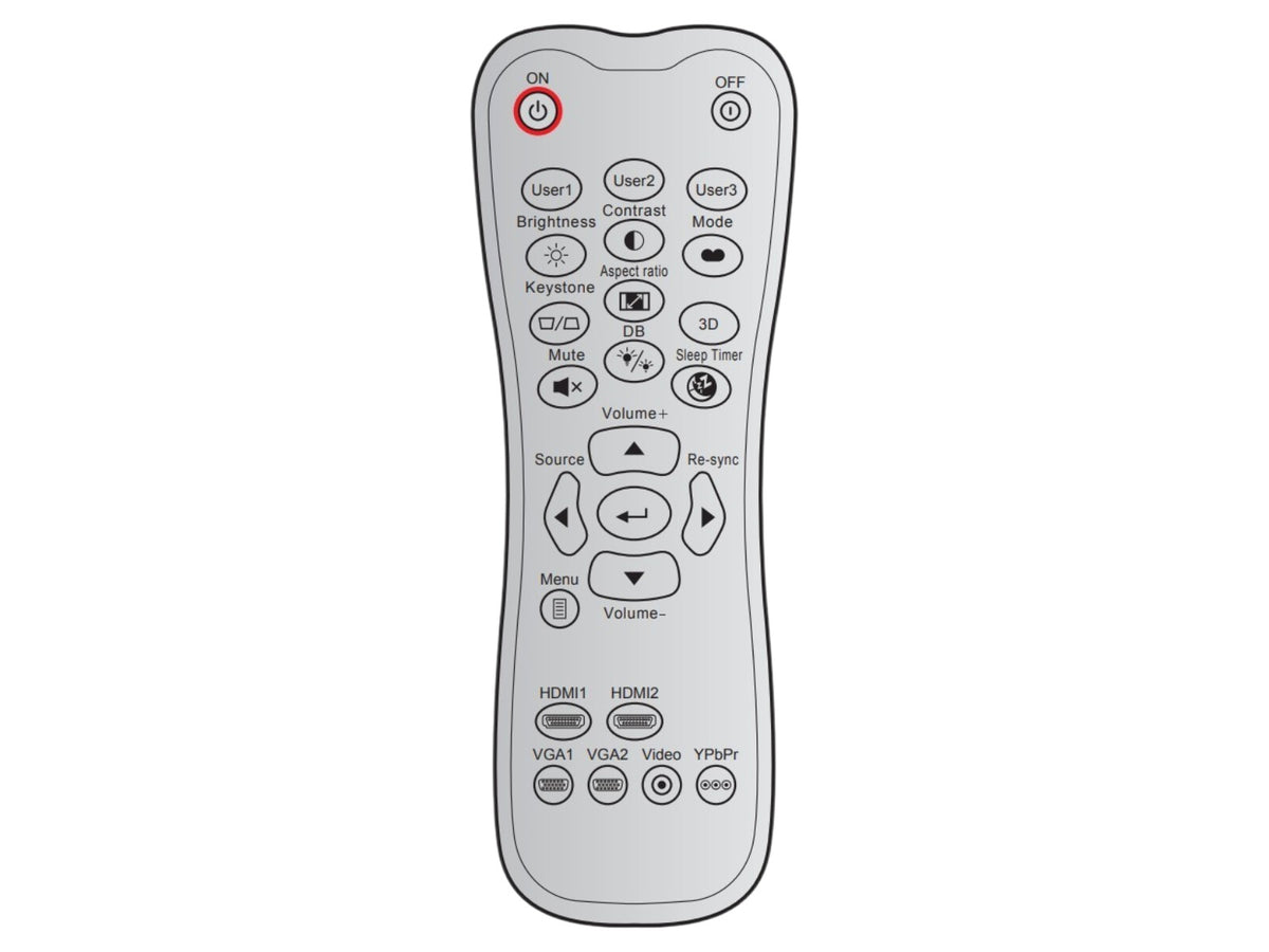 Telecomando originale per OPTOMA 45.78V01G103