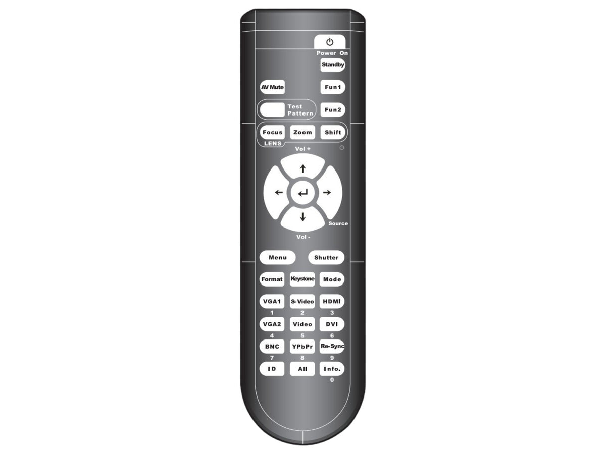Telecomando originale per OPTOMA 45.8LB01G001