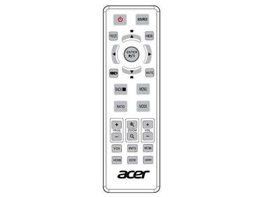 Telecomando originale per ACER MC.JRD11.007