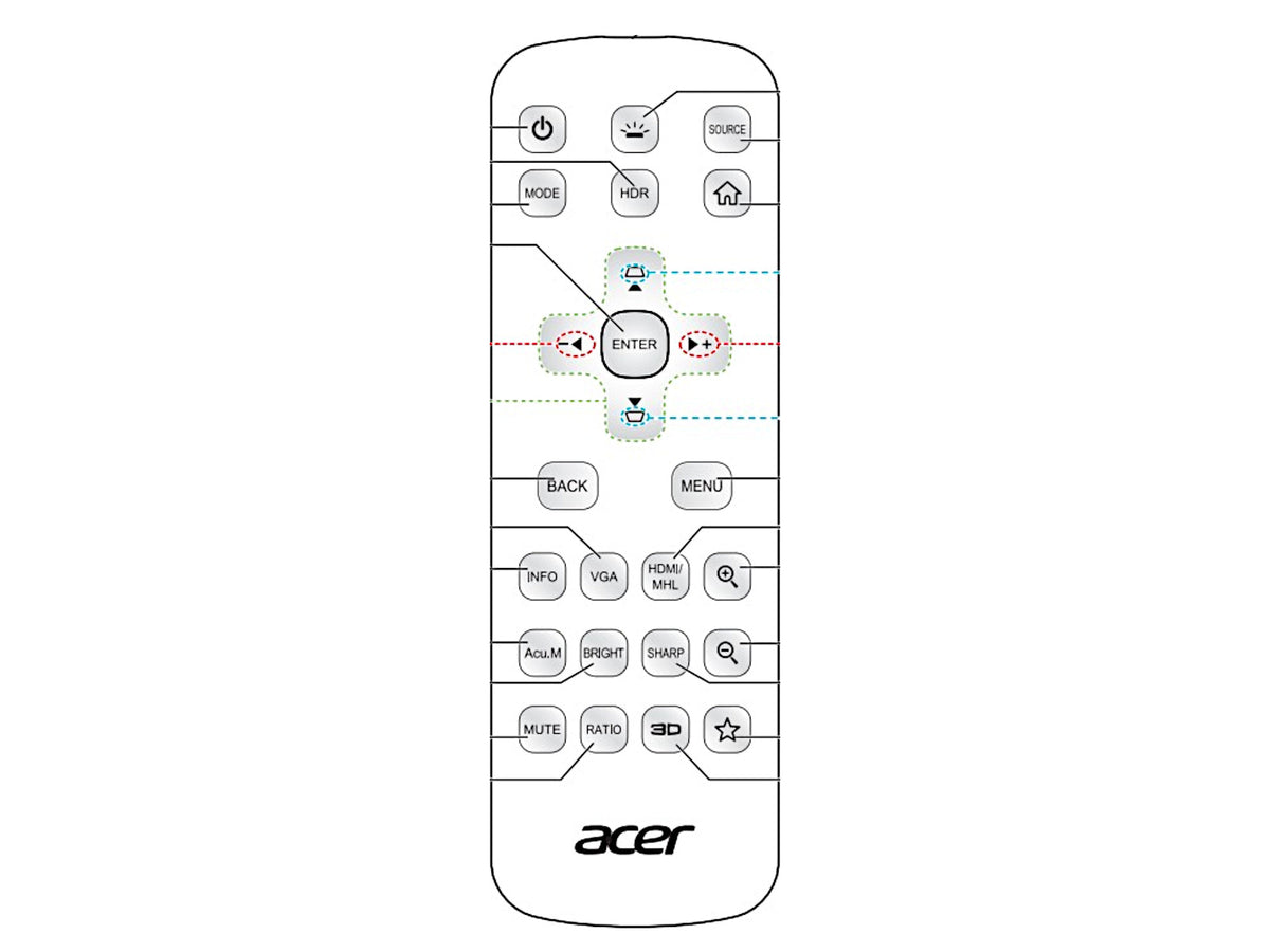 Telecomando originale per ACER MC.JQD11.001