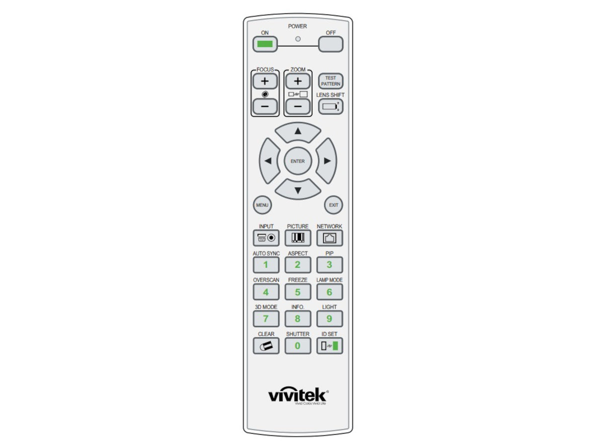 Telecomando originale per VIVITEK 5041844600