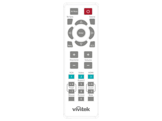 Telecomando originale per VIVITEK SS-45-76U01G023-VV