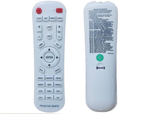 Telecomando compatibile per UNIVERSAL Projector Remote