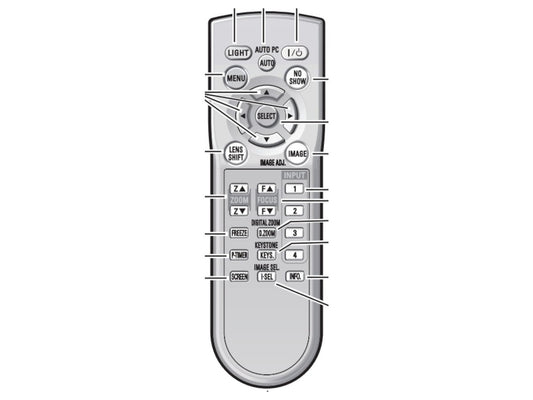 Telecomando originale per SANYO 645 095 5549