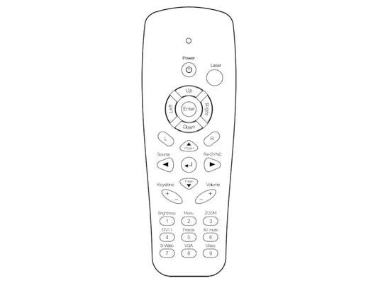 Telecomando originale per OPTOMA BR-5022L